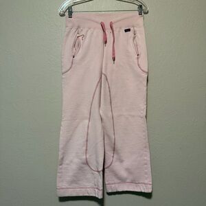 Fetish, VTG Y2K Eve Women’s Pink Straight Leg Pockets Jogger Pants, Size M